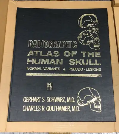 NEW Vintage Radiographic Atlas of the Human Skull First edition, View more