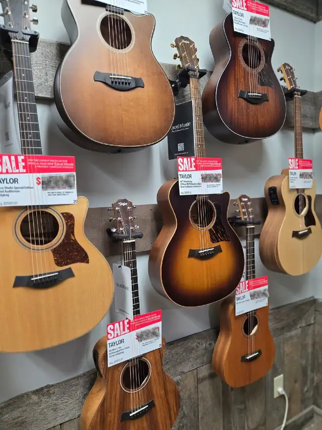 TAYLOR GUITARS, YEAR END SALE! @Excel Music in Mississauga64750348542083121