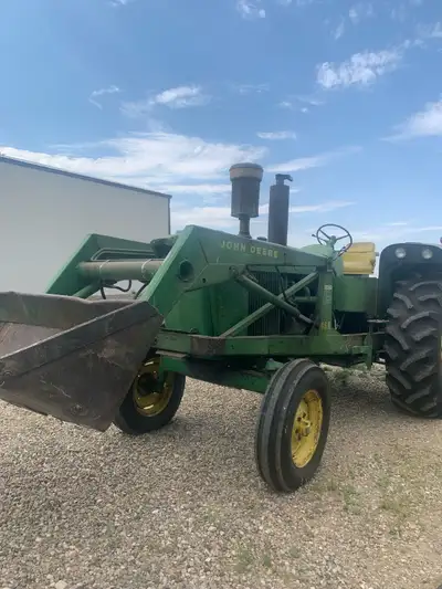 4020 tractor with 46A loader, runs good . Solid dependable,ready to work. Features: JD 4020 diesel ,...