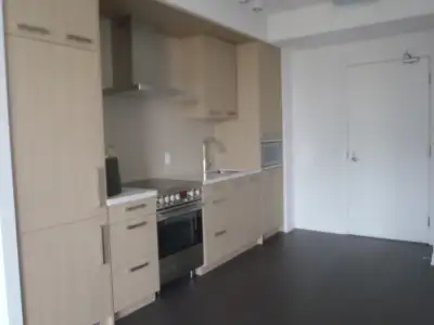 Available - 1 Bedroom/bathroom open-concept Condo Unit - 595 Sq. ft. with large balcony (20 ft. W x...