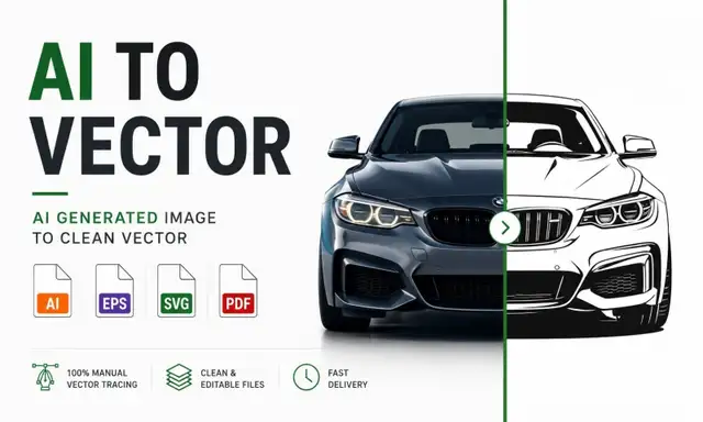 Print-ready AI art conversion / Vector art creation520784374619842562