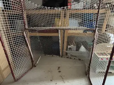 Hockey Net and Backstop, View more