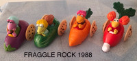 Figurines FRAGGLE Rock 1988 (McDonald) 4/$10