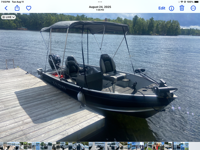 Fishing outfit by Lund in Fishing, Camping & Outdoors in Kingston - Image 2