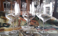 LONG STEM WINE GLASSES Set/6 - BORMIOLI ROCCO - LEAD FREE
