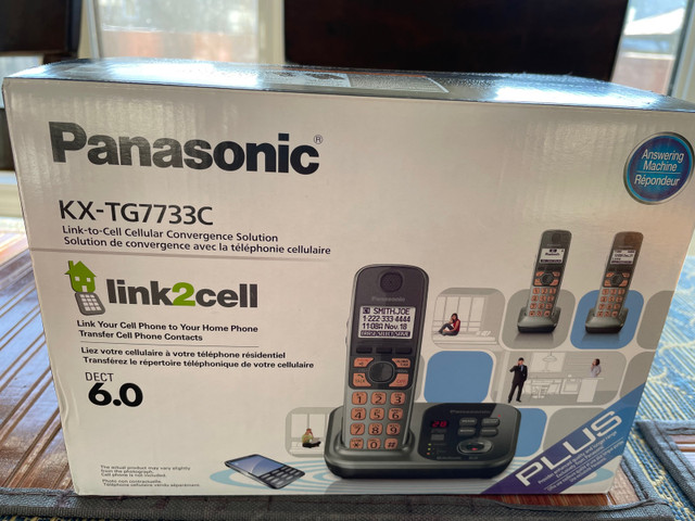 Panasonic Home Phone with Answering Machine  in Home Phones & Answering Machines in Saskatoon - Image 2