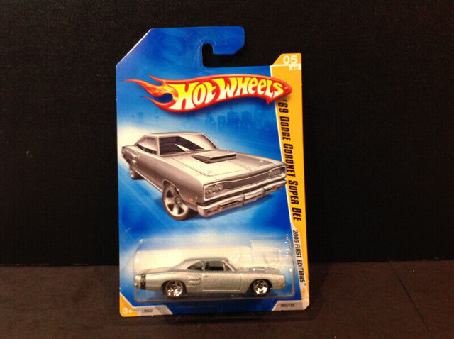 HOT WHEELS 2008 FIRST EDITIONS 69 DODGE CORONET SUPER BEE in Arts & Collectibles in Winnipeg
