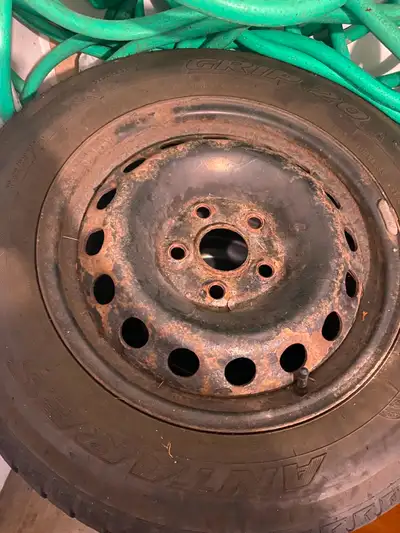 4 x R 16 Winter Rims for Honda Odyssey with winter tires. The tires will need to be replaced as they...