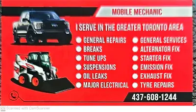 FREELANCER MECHANIC - MOBILE MECHANIC, View more