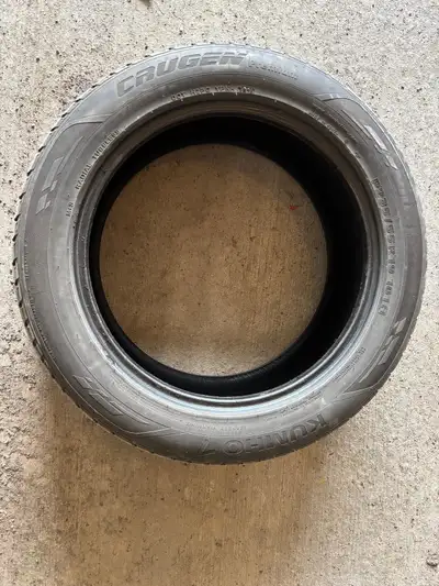 Kumho Crugen Tyres (4 Tyres without Rims) P235 / 55R19 101H Good condition