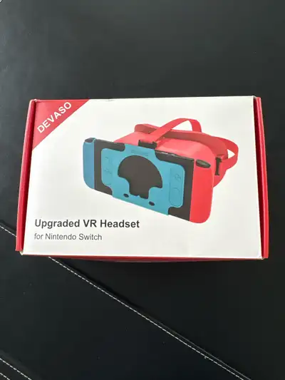 Dive into virtual reality with this Devaso VR headset for Nintendo Switch! This headset is in new co...