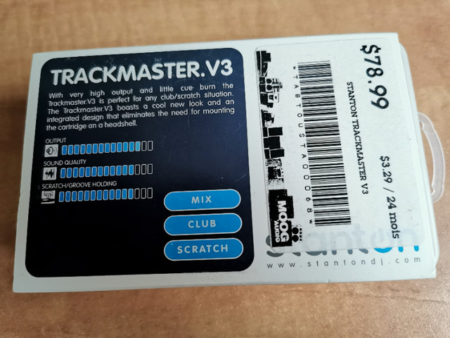 Stanton Trackmaster V3 Turntable Cartridge / Stylus in Other in Trenton