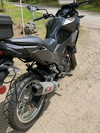 One owner, new tires , 9,000km . Bought another bike .