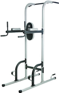 Power Tower Workout Pull Up & Dip Station Adjustable Multi-Funct