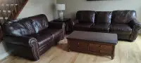 Living room leather Sofa Set