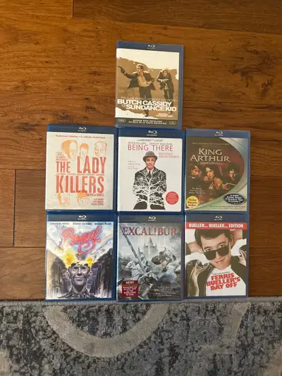 $12 each Blu-ray movie for sale. Brand new – Butch Cassidy, and the Sundance kid Blu-ray movie Studi...