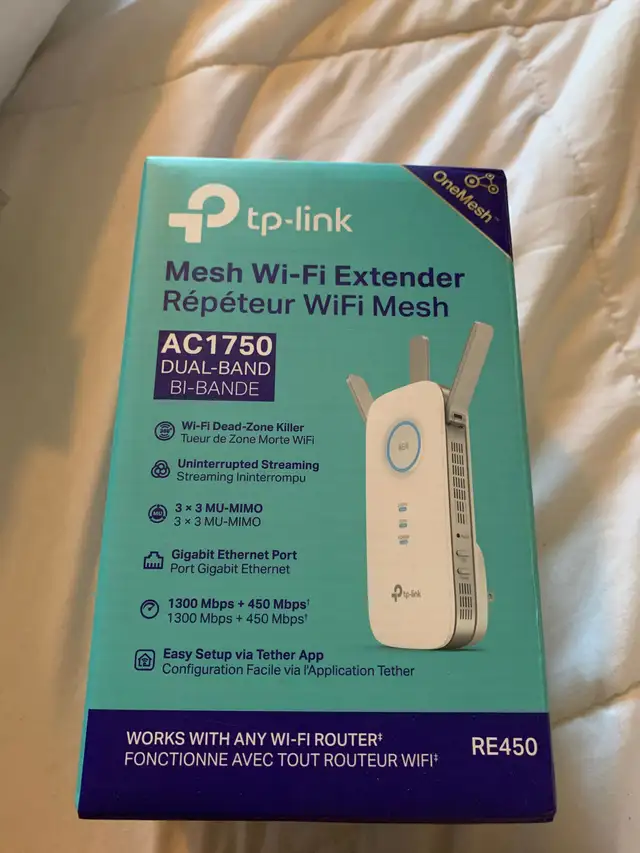 TP LINK Extender BOOST WIFI BRAND NEW SEALED! in Networking in City of Toronto - Image 2