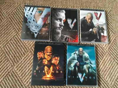 25$ /lot DVD les vikings (1-2-3-6/les deux partie), View more