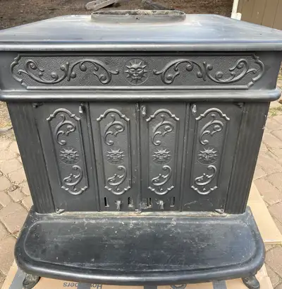 Wood Stove and Piping For Sale, View more