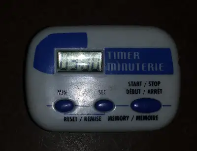 Looking for a minute timer, View more