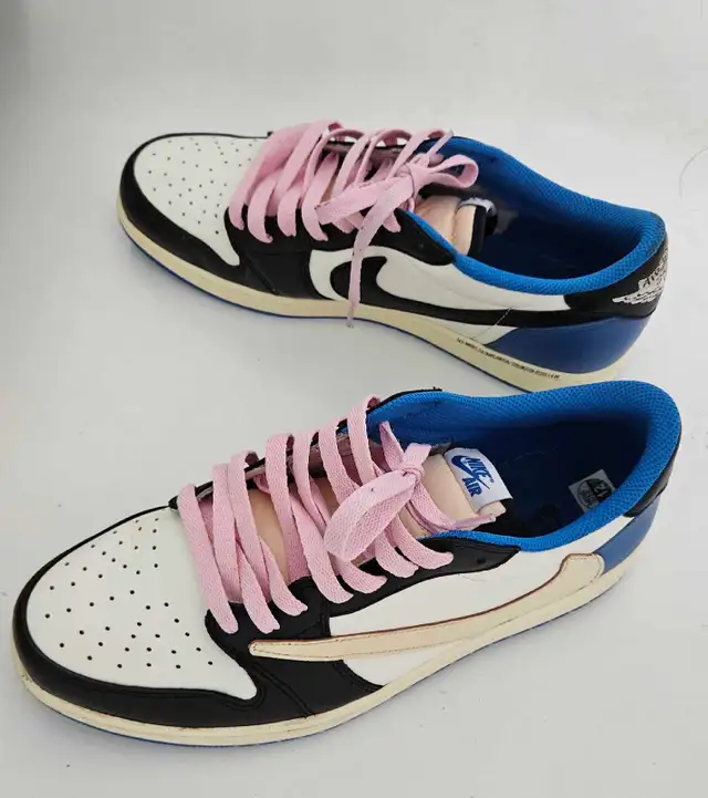 US 12, Air Jordan 1 Low Travis Scott Fragment (DM7866-140) | in Men's Shoes in City of Montréal - Image 11
