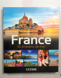 Livre :  50 itinéraires de rêves en France 