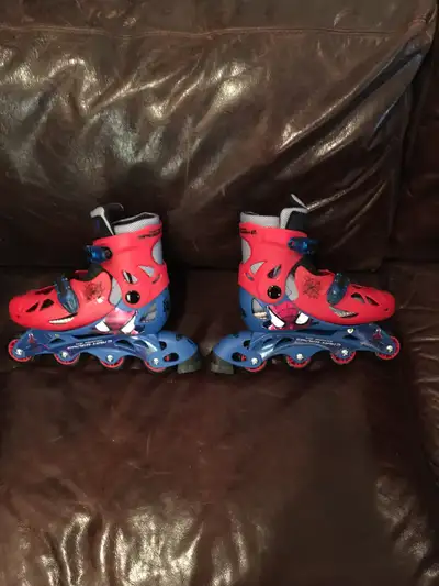 Roller Skates Inline Amazing Spiderman 2 Adjustable Size 3-5.5, View more