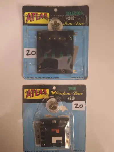 Atlas model train switch control box 215  210, View more