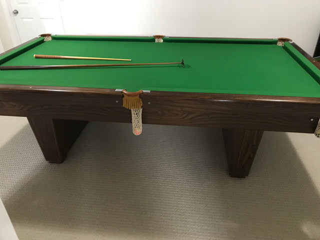 1” thick 3 piece slate pool table | Other | Brantford | Kijiji