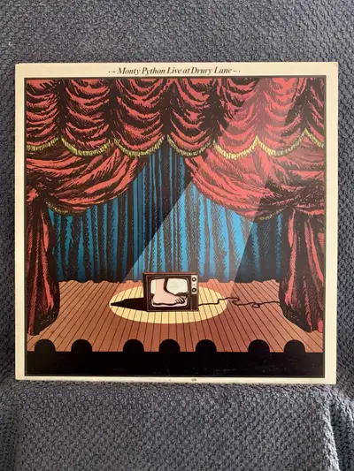 I am offering a copy of Monty Python Live at Drury Lane on vinyl. This record captures the zany and...
