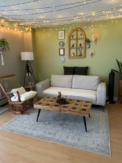 structube teak wood coffee table need to go ASAP , View more