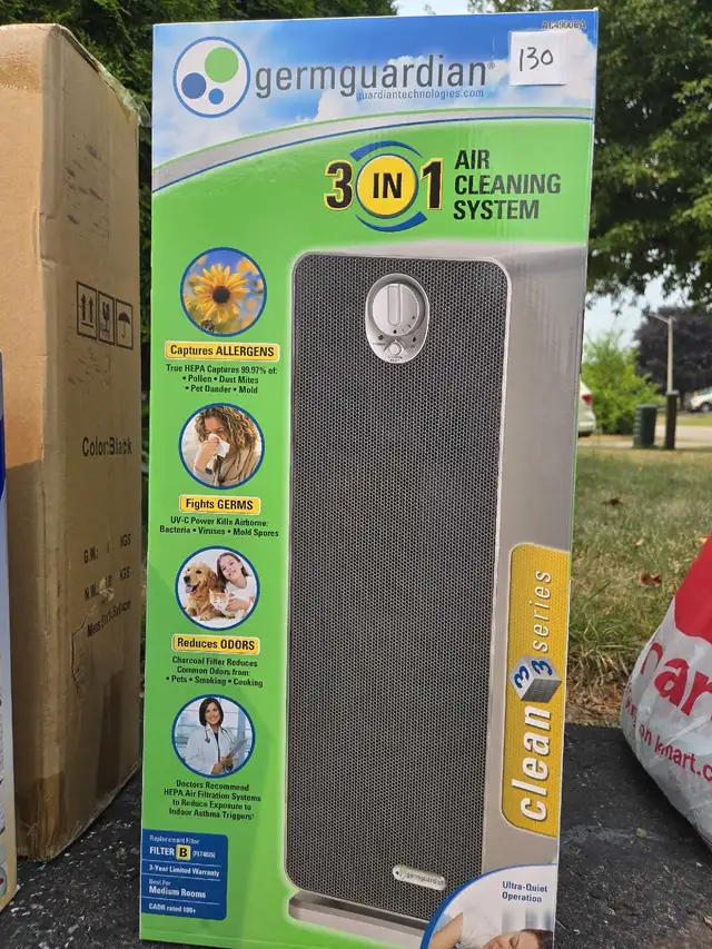 Germ Guardian 3-in-1 Air Cleaning System