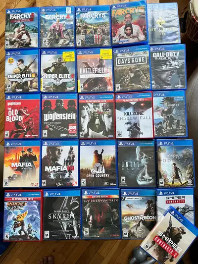 PS4 Video Games Lot, PlayStation 4 Game, View more