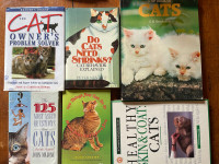 Lot of 6 Cat Books
