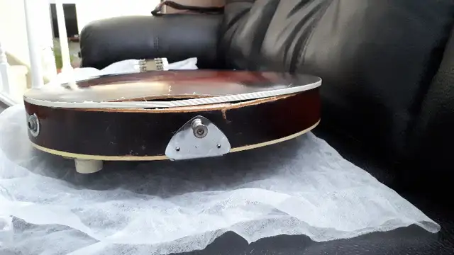 VERY RARE Beltone Hollowbody Electric Guitar - Vintage in Guitars in Edmonton - Image 7