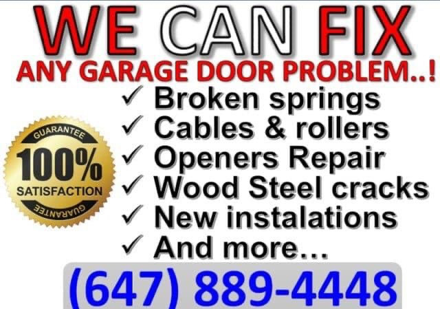 SAME DAY Garage Door Repair Orangeville - Mono in Garage Door in Oakville / Halton Region - Image 2