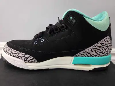 Jordan 3 Retro Bleached Turquoise Mint (GS 6.5Y W8)), View more