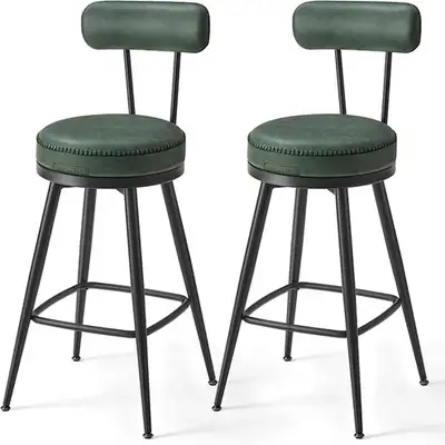 Brand New Set of 2 swivel Barstools Selling at $178, View more