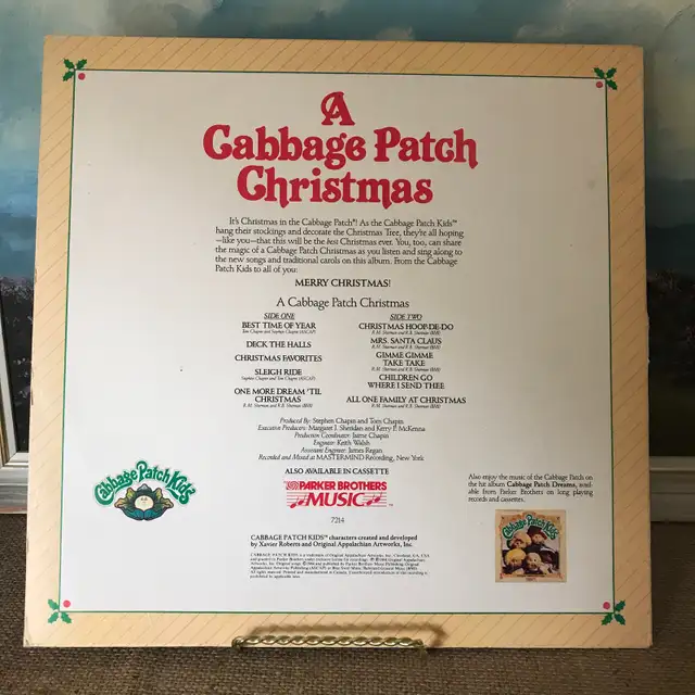 Vintage 1984 Cabbage Patch Kids Records Christmas & Dreams  in CDs, DVDs & Blu-ray in Ottawa - Image 5