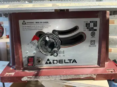 Delta Benchtop table saw, View more