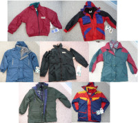 Brand New Youth Jackets - Various Styles, Colours, & Sizes