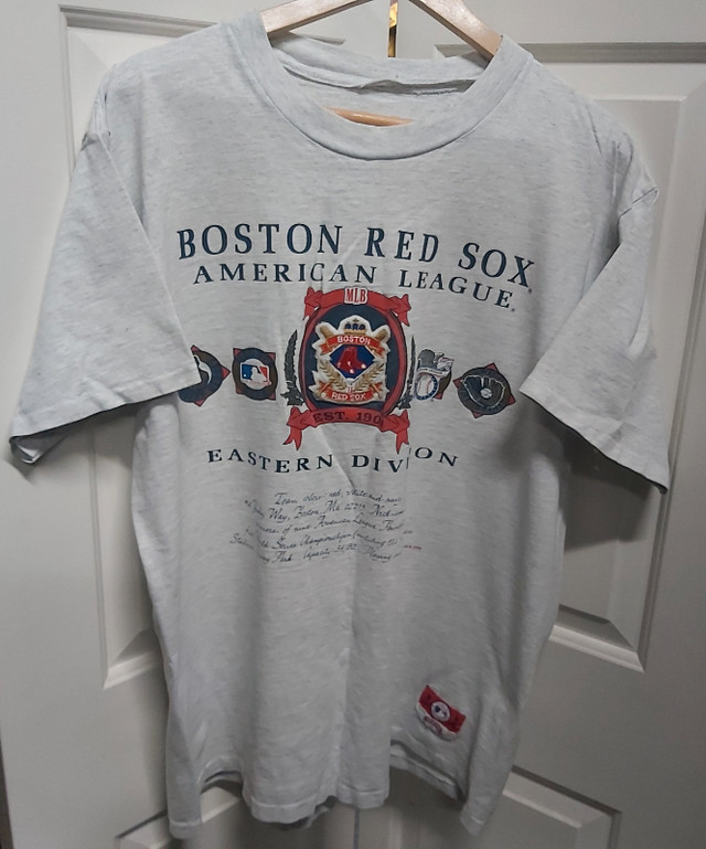 1992 Boston Red Sox Nutmeg t shirt in Arts & Collectibles in Red Deer
