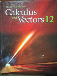 calculus and vectors 12 text book