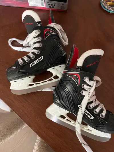 Bauer Vapor X250 Youth Hockey Skates, Sizes 8, Black/Red, View more