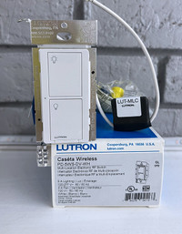 Lutron Caseta Light & Fan Switch PRO (works without neutral)