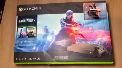 Xbox One X 1TB Battlefield Special Edition / Gold Rush – Excelle, View more