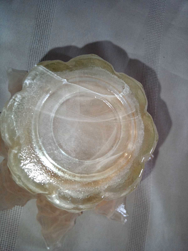Glass vase that looks a little like  mother of pearl. in Arts & Collectibles in Yarmouth - Image 2