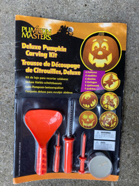 Halloween Pumpkin  Carving Kit - Factory Sealed!  Only $1.00