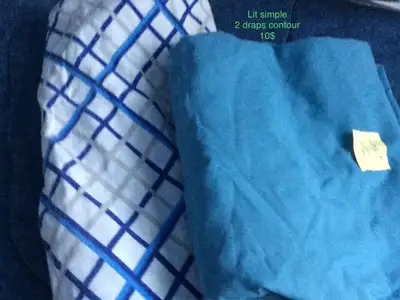 Divers ensembles de draps, voir photos, View more