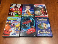 Movie DVDs - Cartoons/Children Various